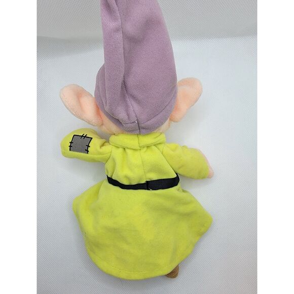 Disney Snow White & The 7 Dwarfs Dopey Mini Bean Bag Plush - 9" - Picture 2 of 2